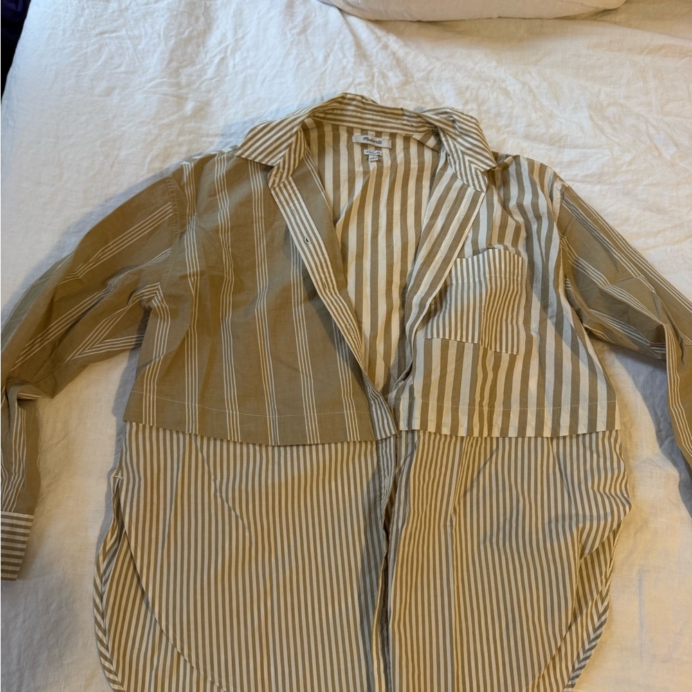 Madewell oversized cotton Button-Up Shirt